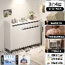 خزانة احذية باللون الابيض 