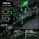 مكتب باللون الاسود المميز