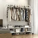 ستاند ملابس طبقتين 