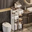 خزانة حمام بلاستيك
