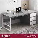 مكتب دراسي باللون السكني