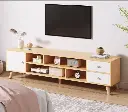 رف تلفاز بشكل مميز