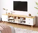 رف تلفاز بشكل مميز